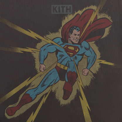 Men Kith Superman | Kith Lightning Bolt Tee - Black