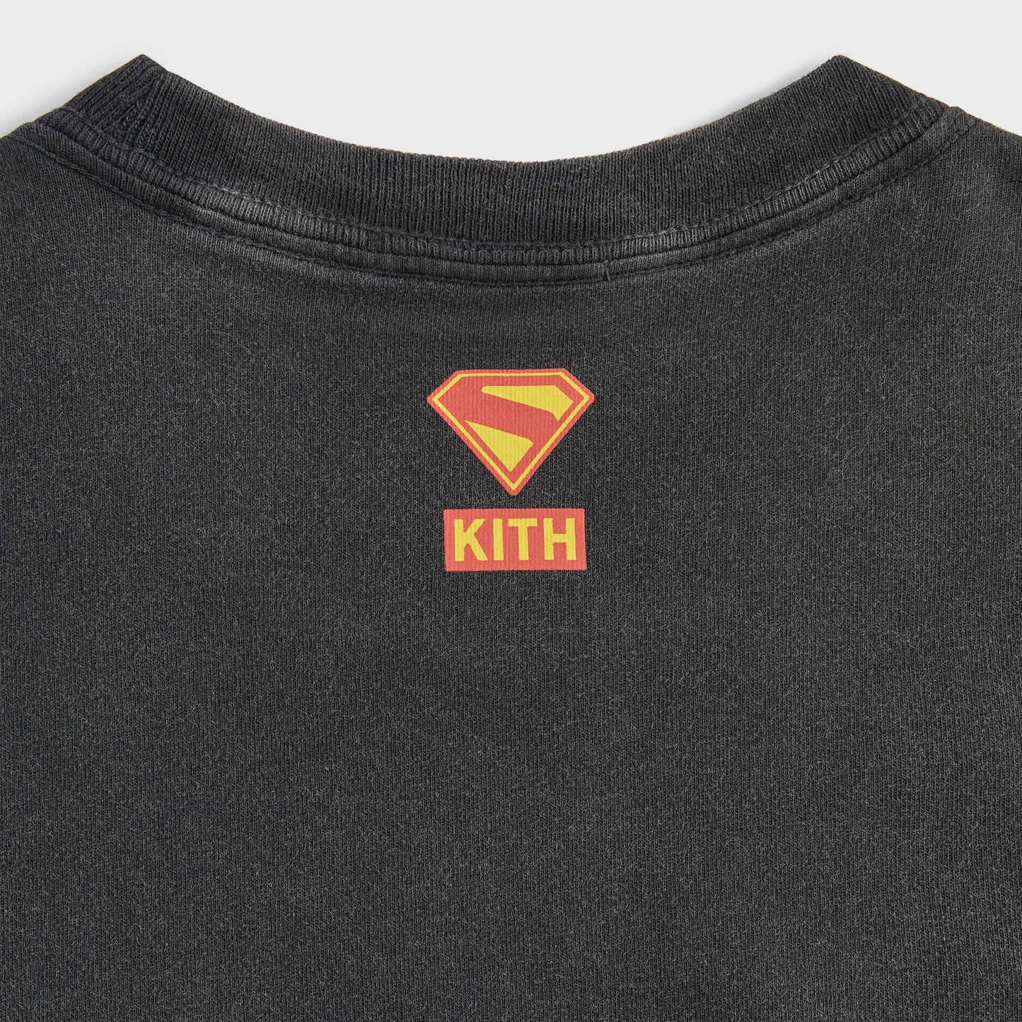 Men Kith Superman | Kith (2025 Movie) Lightning Vintage Tee - Black
