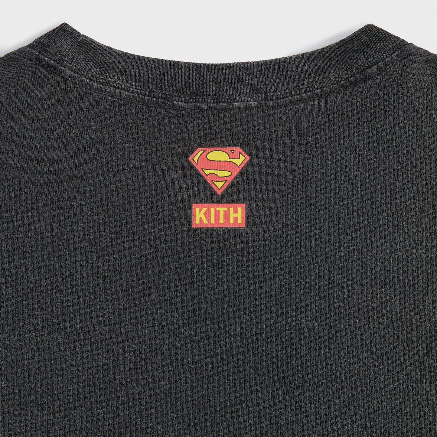 Men Kith Superman | Kith Man of Steel Vintage Tee - Black