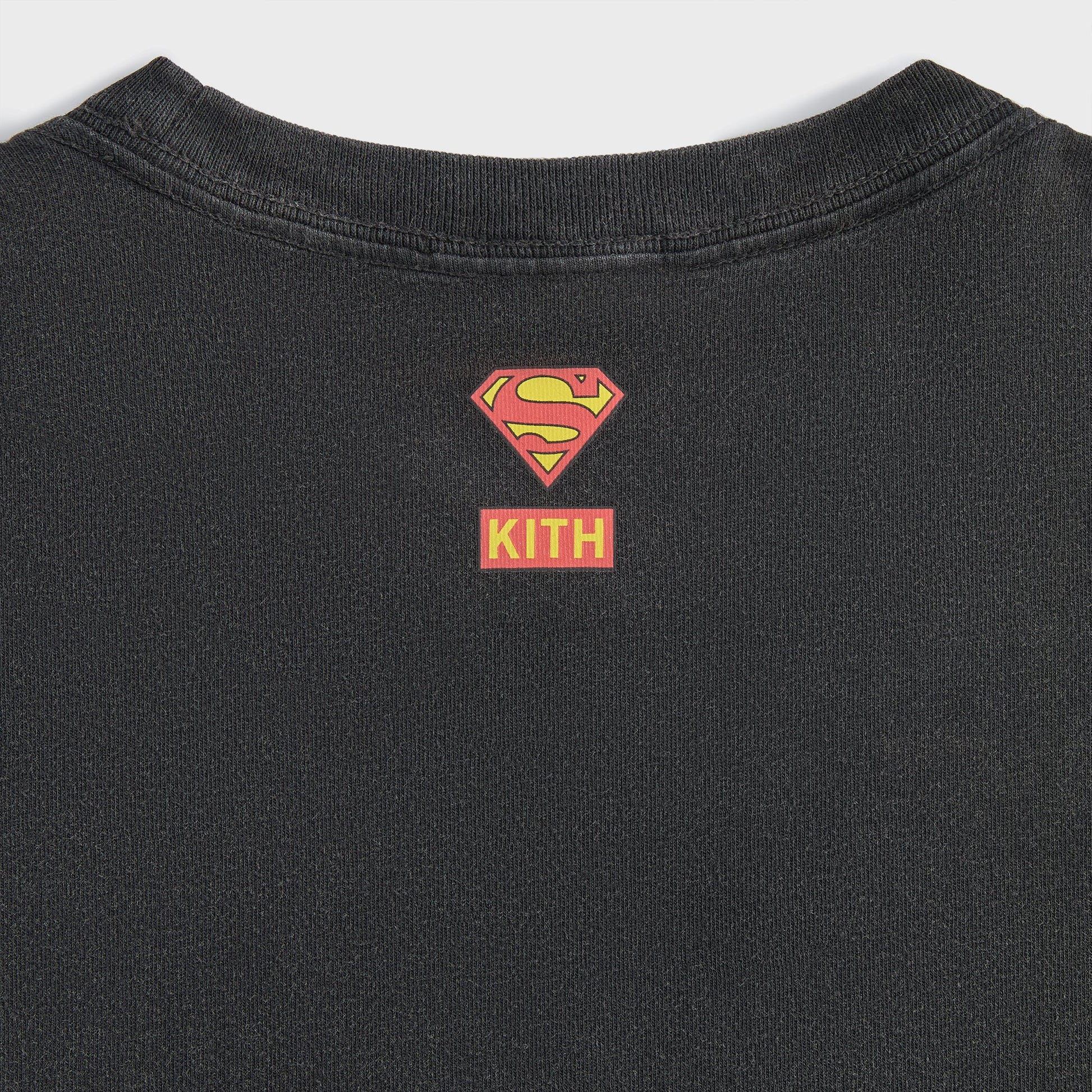 Men Kith Superman | Kith Man of Steel Vintage Tee - Black