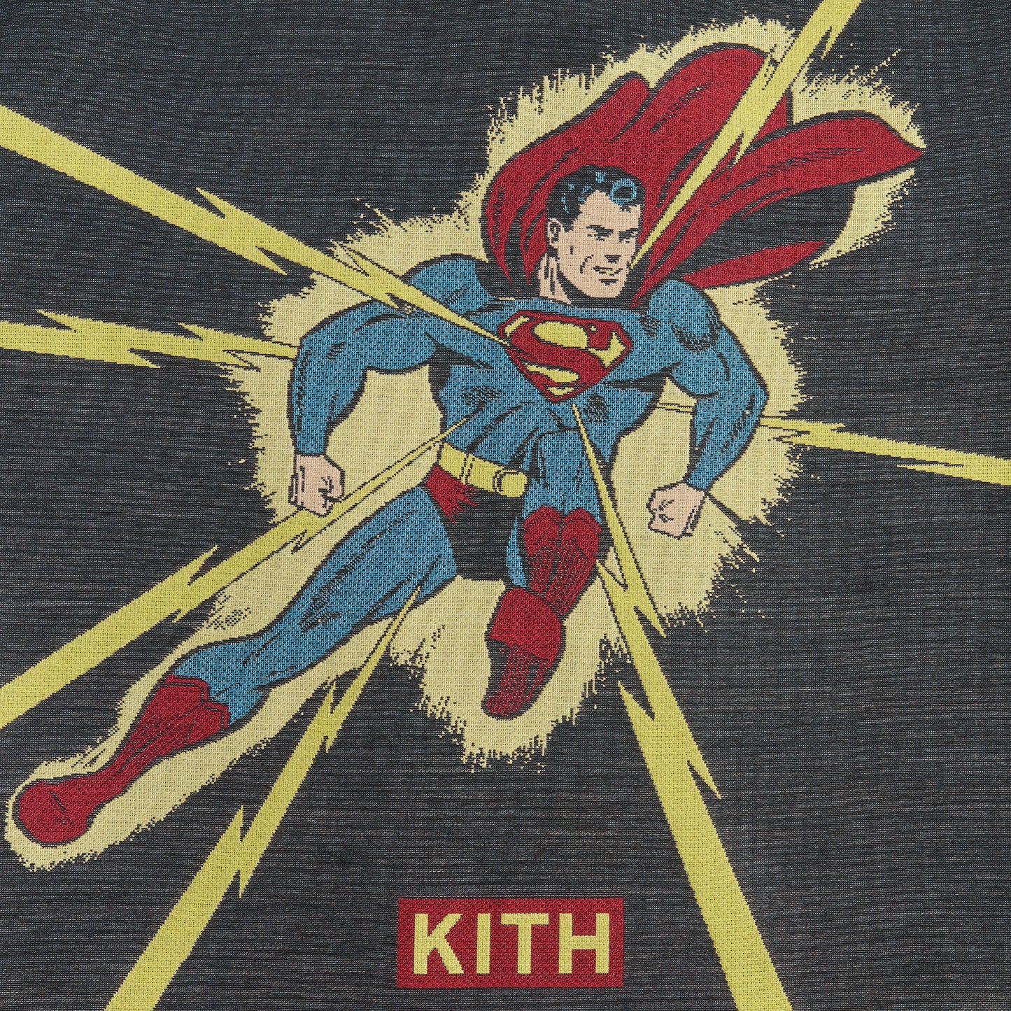 Men Kith Superman | Kith Lightning Tapestry Jacket - Black