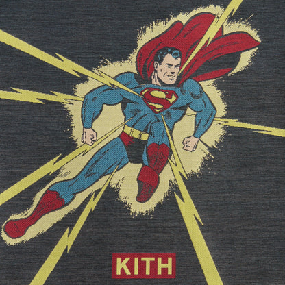 Men Kith Superman | Kith Lightning Tapestry Jacket - Black