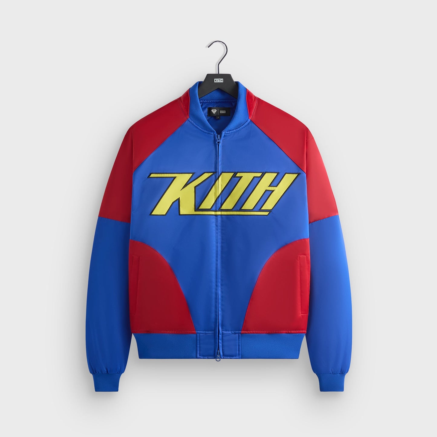 Men Kith Superman | Kith Satin Bomber Jacket - Cyclone