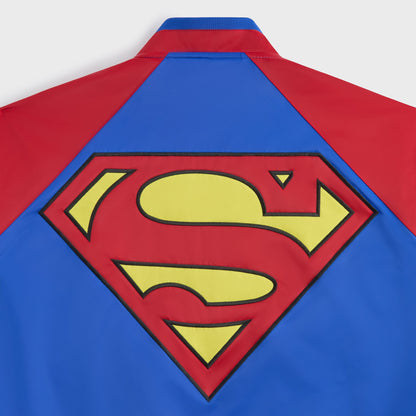 Men Kith Superman | Kith Satin Bomber Jacket - Cyclone