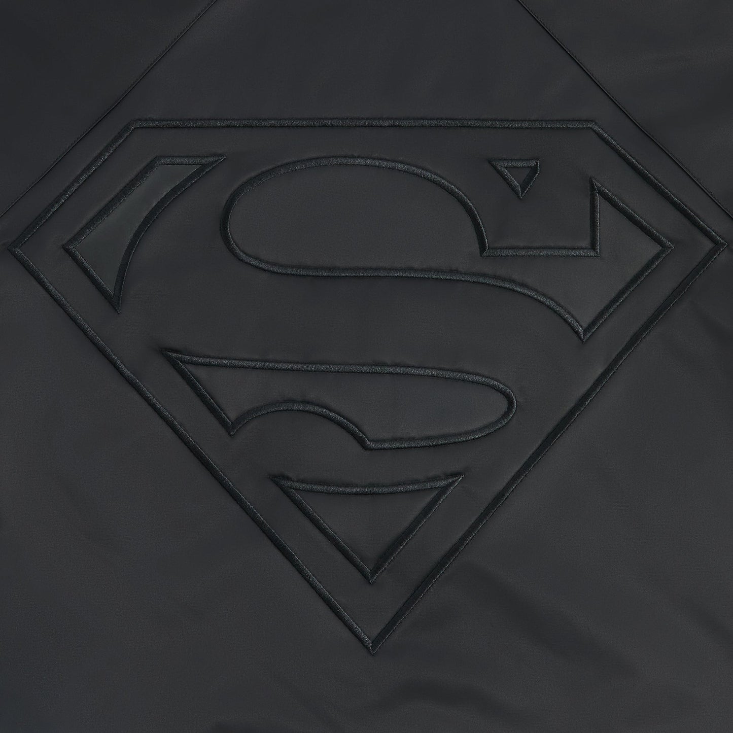 Men Kith Superman | Kith Satin Bomber Jacket - Black