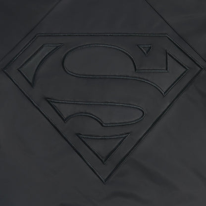 Men Kith Superman | Kith Satin Bomber Jacket - Black
