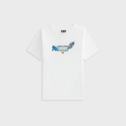 Men|Kids Kith Superman | Kith Kids Booth Vintage Tee - White