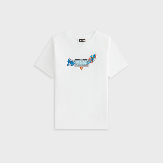 Men|Kids Kith Superman | Kith Kids Booth Vintage Tee - White