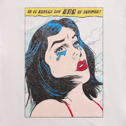 Women Kith ReDone 70s Loose Tee Summer - Vintage White