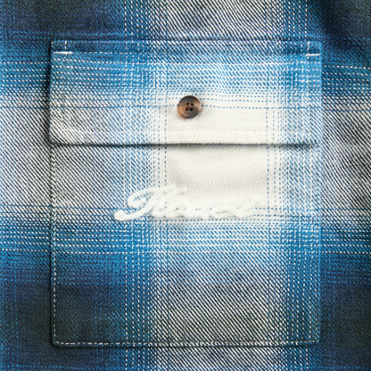 Men Kith Ksubi Rosebowl Long Sleeve Shirt - Salted Blue