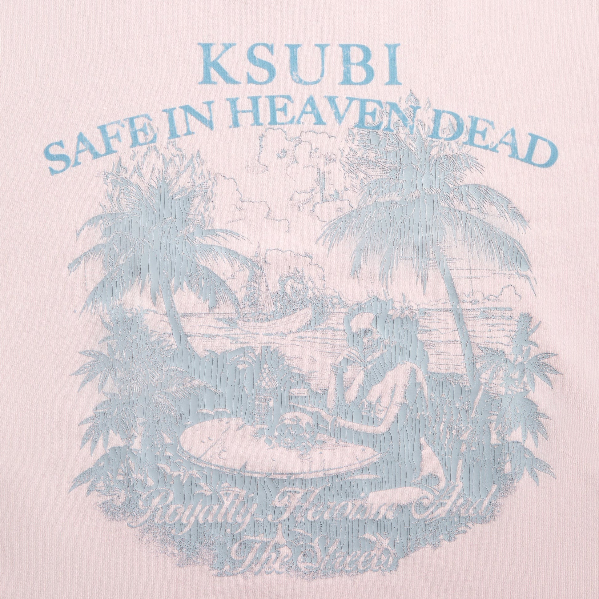 Men Kith Ksubi Paradiso Ekcess Short Sleeve Tee - Pink
