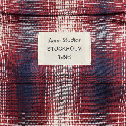 Men Kith Acne Studios Shirt - Red / Blue