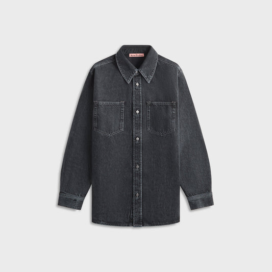 Men Kith Acne Studios Denim Shirt - Black