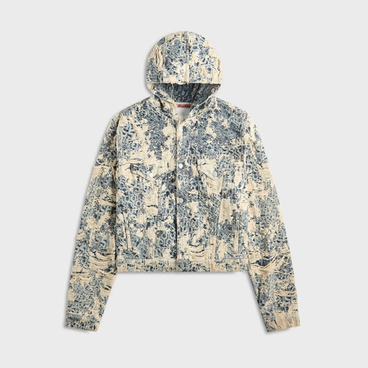 Men Kith Acne Studios Denim Jacket - Mid Blue