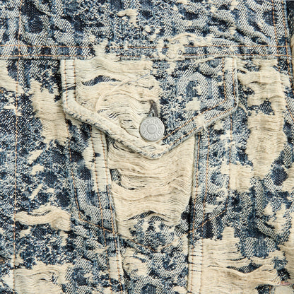 Men Kith Acne Studios Denim Jacket - Mid Blue