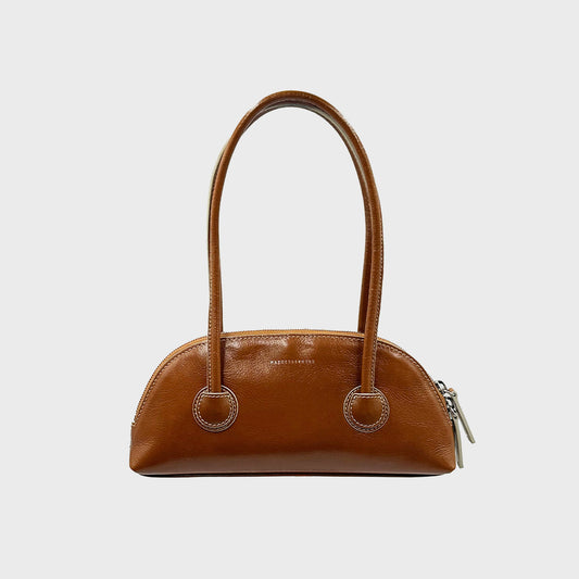 Women Kith MARGESHERWOOD Besette Shoulder Bag - Brown Crinkle