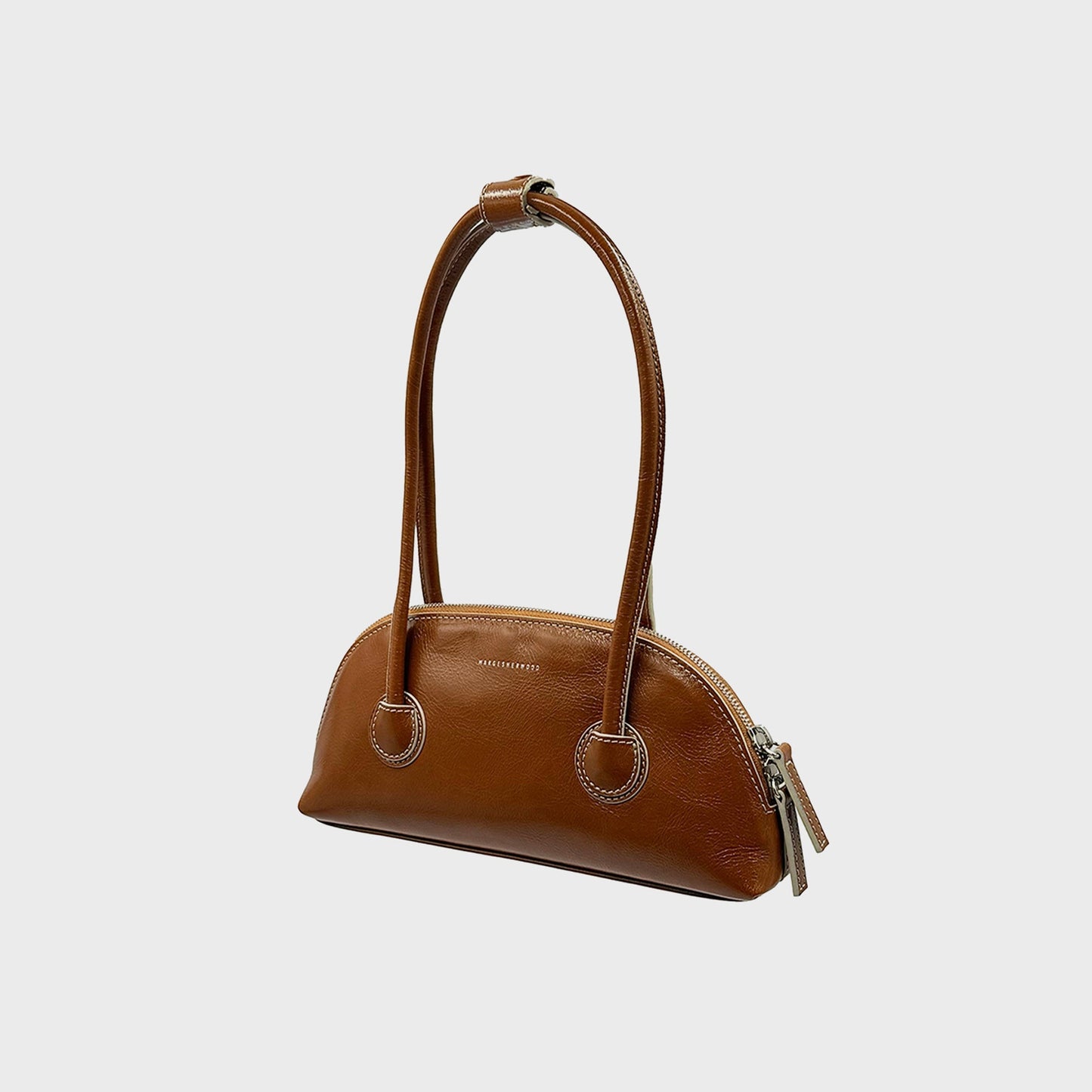 Women Kith MARGESHERWOOD Besette Shoulder Bag - Brown Crinkle