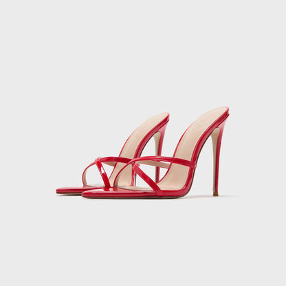 Women Kith Femme LA Donatella Mule - Cherry Red