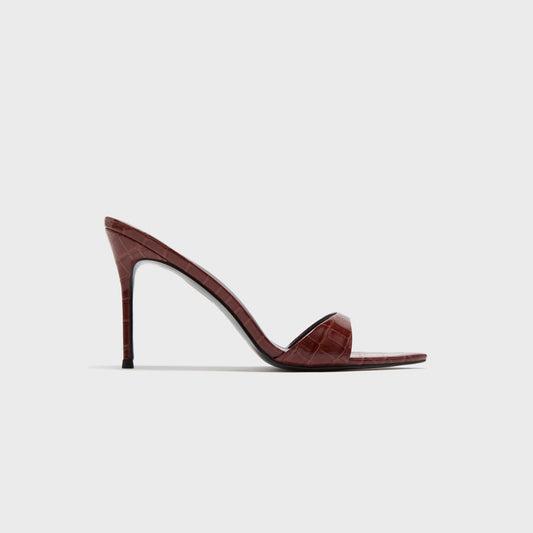 Women Kith Femme LA Kaia 100 Slipper - Exotic Cognac