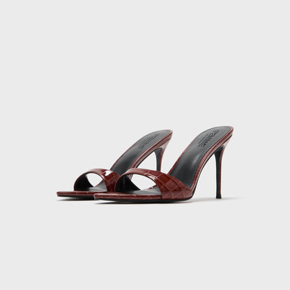 Women Kith Femme LA Kaia 100 Slipper - Exotic Cognac