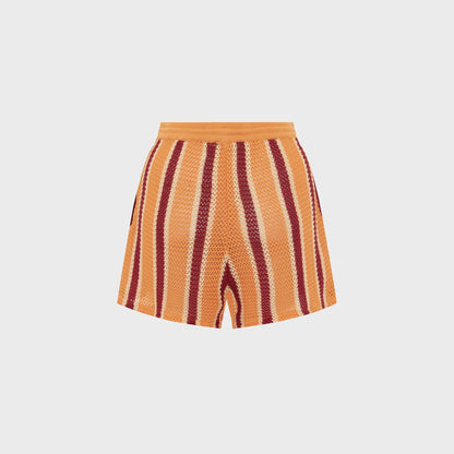 Women Kith It's Now Cool The Crochet Short - Rodeo Stripe