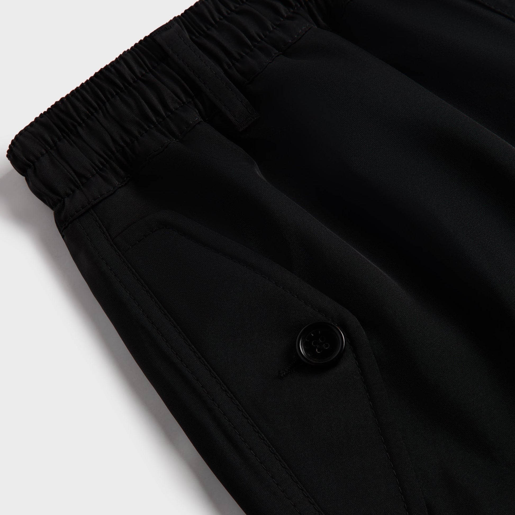 Men Kith Marni Taffeta Drawstring Cargo Workwear Gabardine Pant - Black