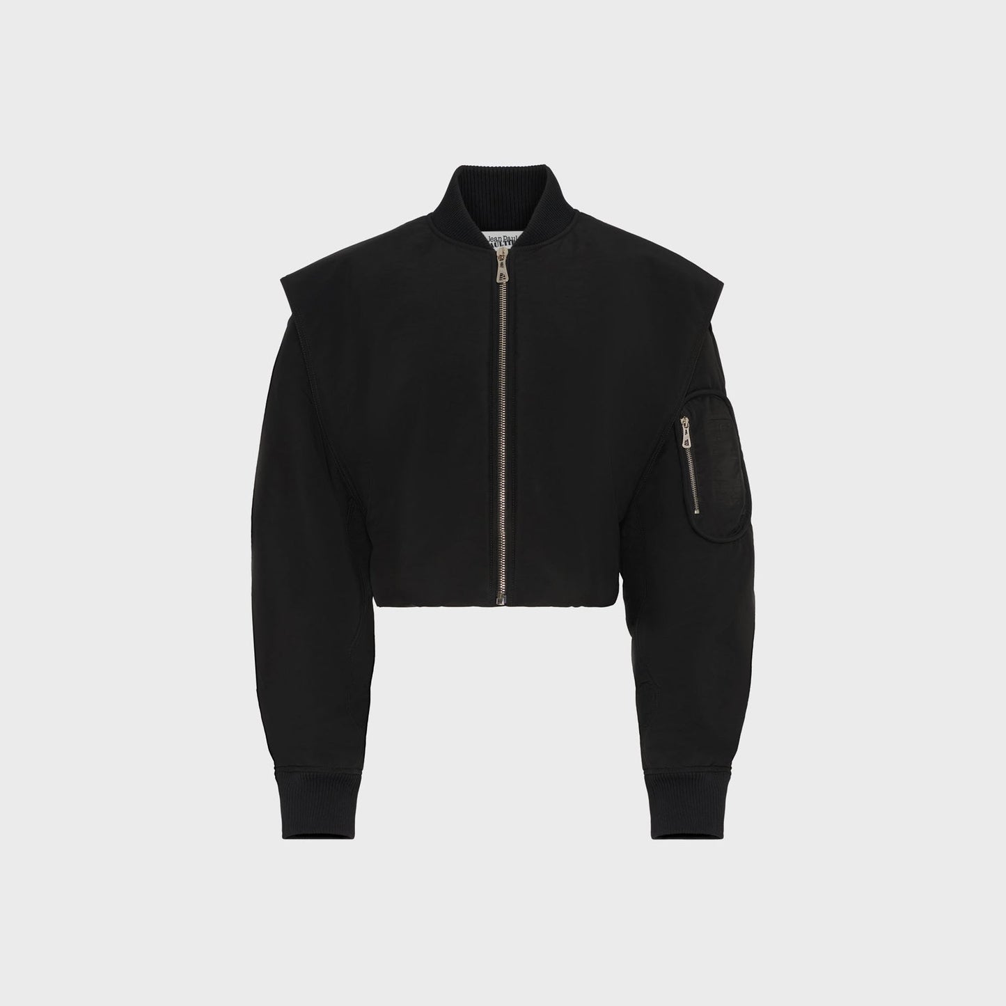 Women Kith Jean Paul Gaultier Bomber With Hidden Hood Detail - Black