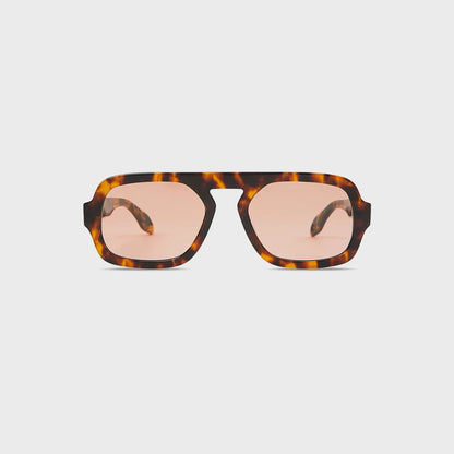 Women Kith Elisa Johnson Jane - Brown Tortoise / Maroon Lens