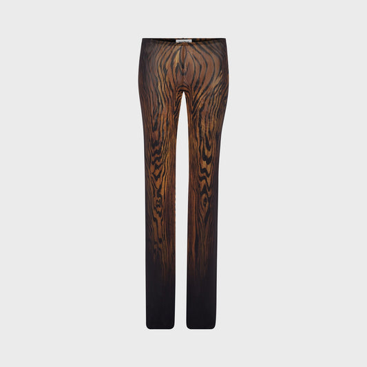 Women Kith Jean Paul Gaultier Mesh Trouser - Printed Wood