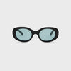 Gloss Black / Teal Lens