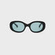 Gloss Black / Teal Lens
