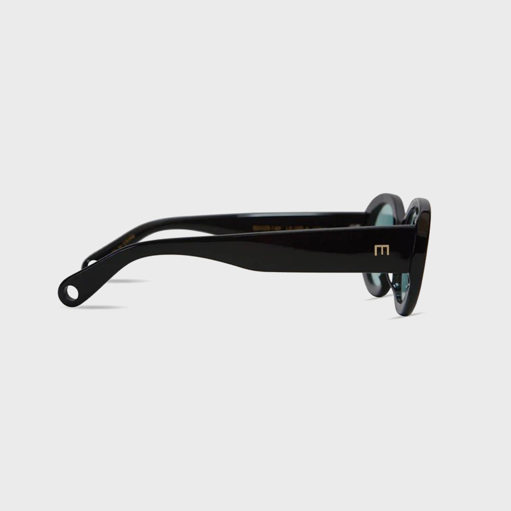 Women Kith Elisa Johnson Lyna - Gloss Black / Teal Lens
