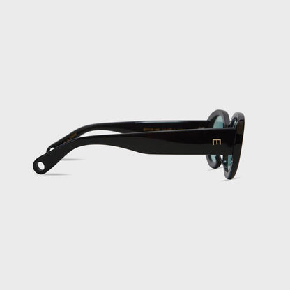 Women Kith Elisa Johnson Lyna - Gloss Black / Teal Lens