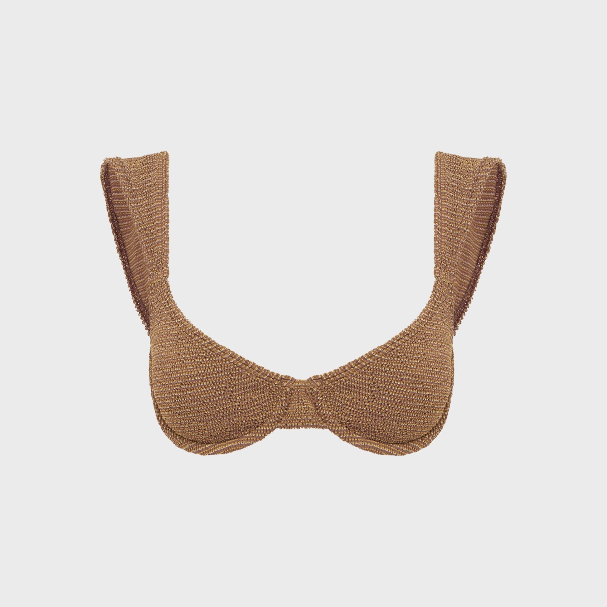 Women Kith Bond Eye Georgia Balconette - Cocoa Butter Lurex