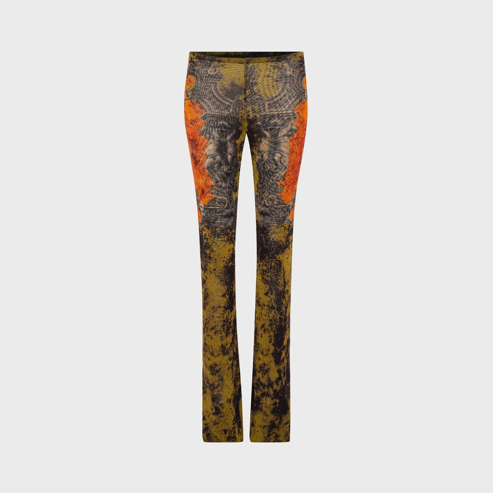 Women Kith Jean Paul Gaultier Mesh Trouser - Printed Médaillon