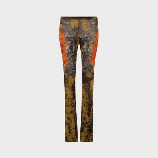Women Kith Jean Paul Gaultier Mesh Trouser - Printed Médaillon