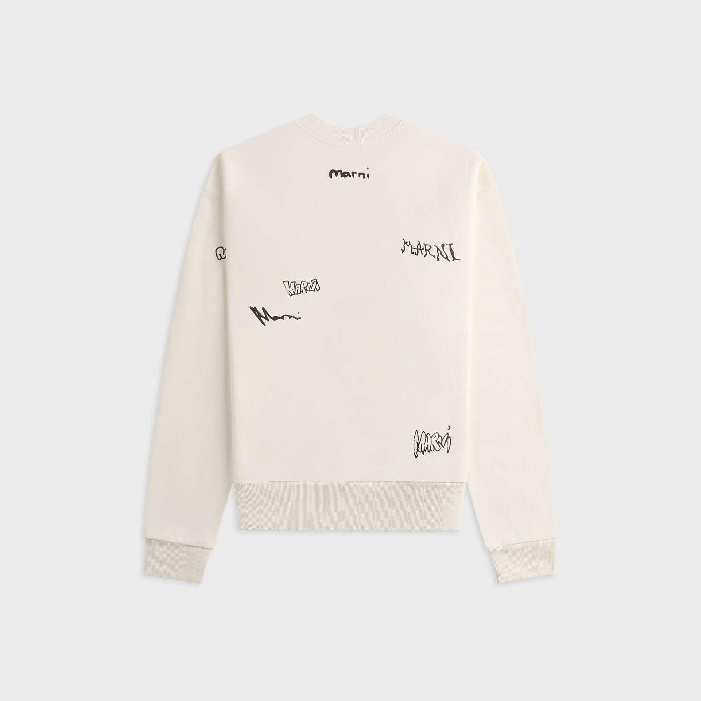 Men Kith Marni Long Sleeve Sweatshirt - Natural White