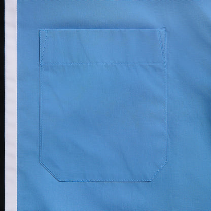 Men Kith Marni Organic Cotton Poplin Short-Sleeved Bowling Shirt - Sapphire Blu