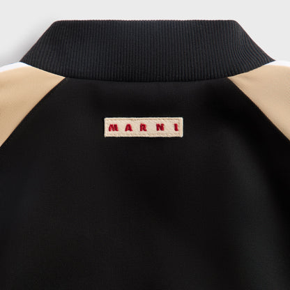 Men Kith Marni Wool Raglan Sleeve Bomber Jacket - Black