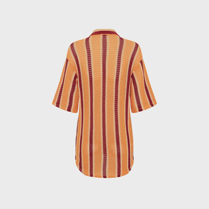 Women Kith It's Now Cool The Crochet Shirt - Rodeo Stripe