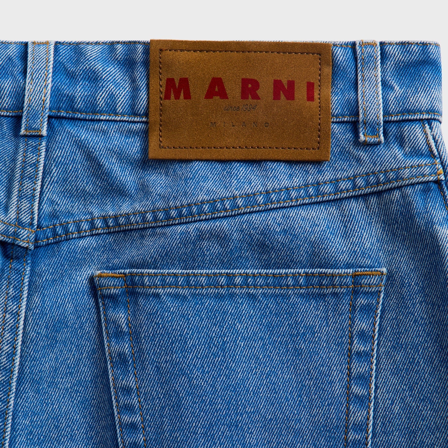Men Kith Marni 5-Pockets Trouser - Cobalt