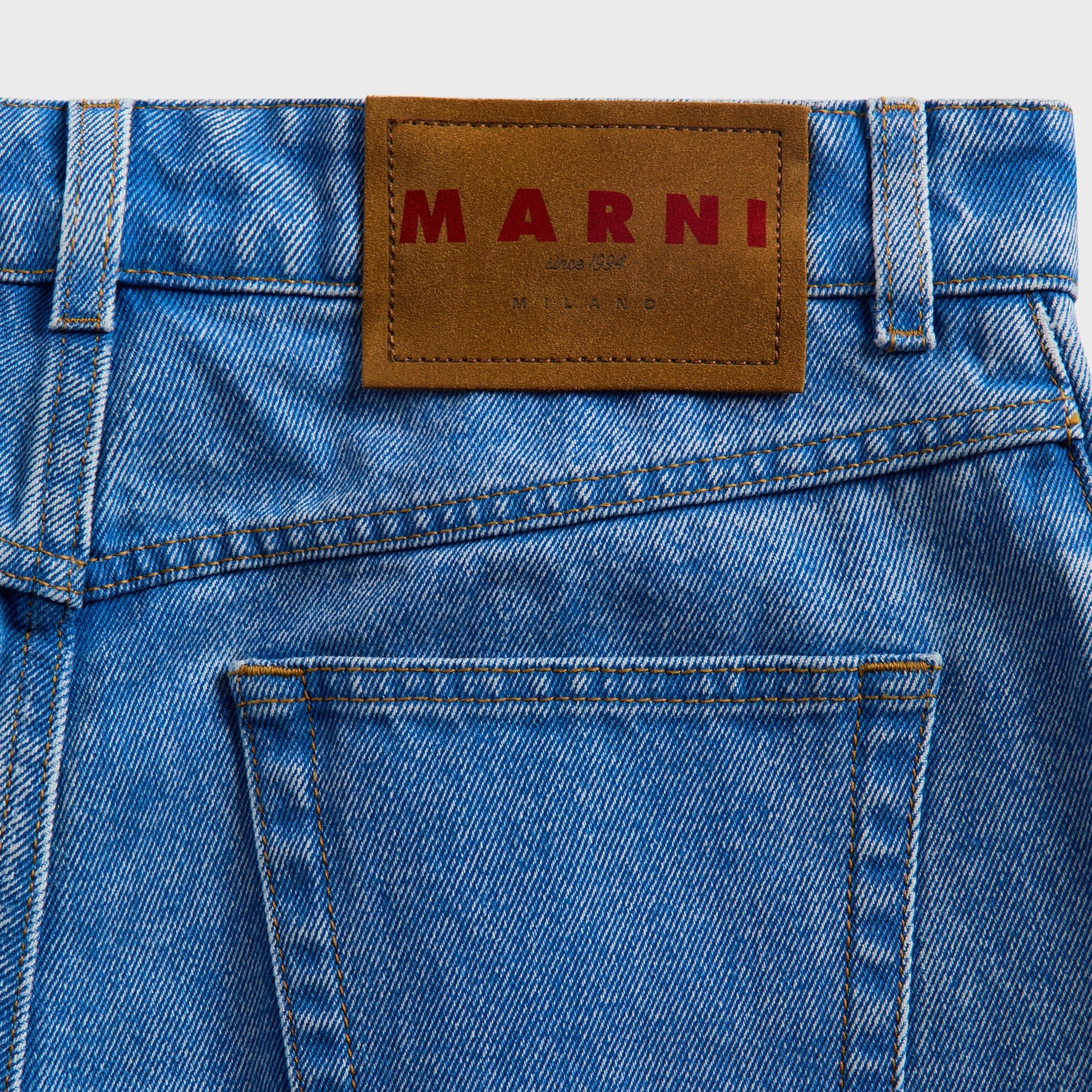 Men Kith Marni 5-Pockets Trouser - Cobalt
