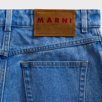 Men Kith Marni 5-Pockets Trouser - Cobalt
