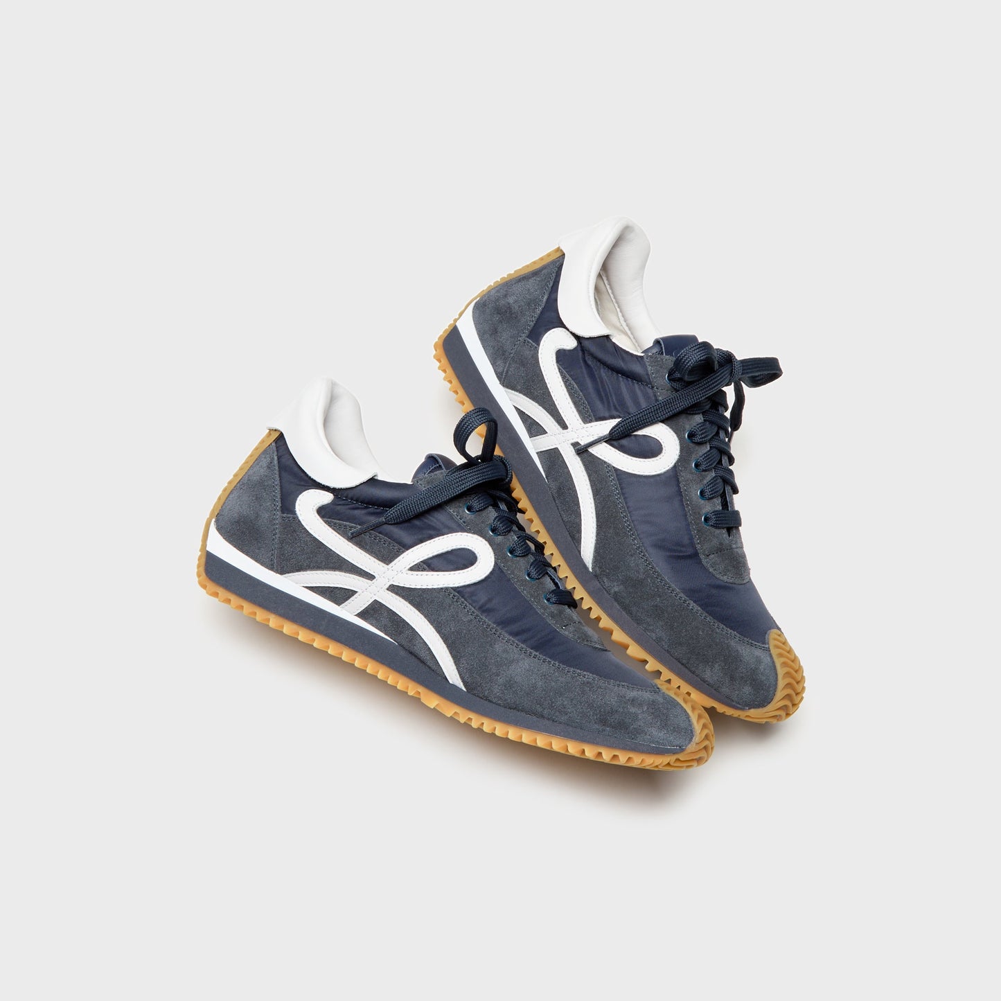 Men Kith Loewe Flow Runner - Dark Navy