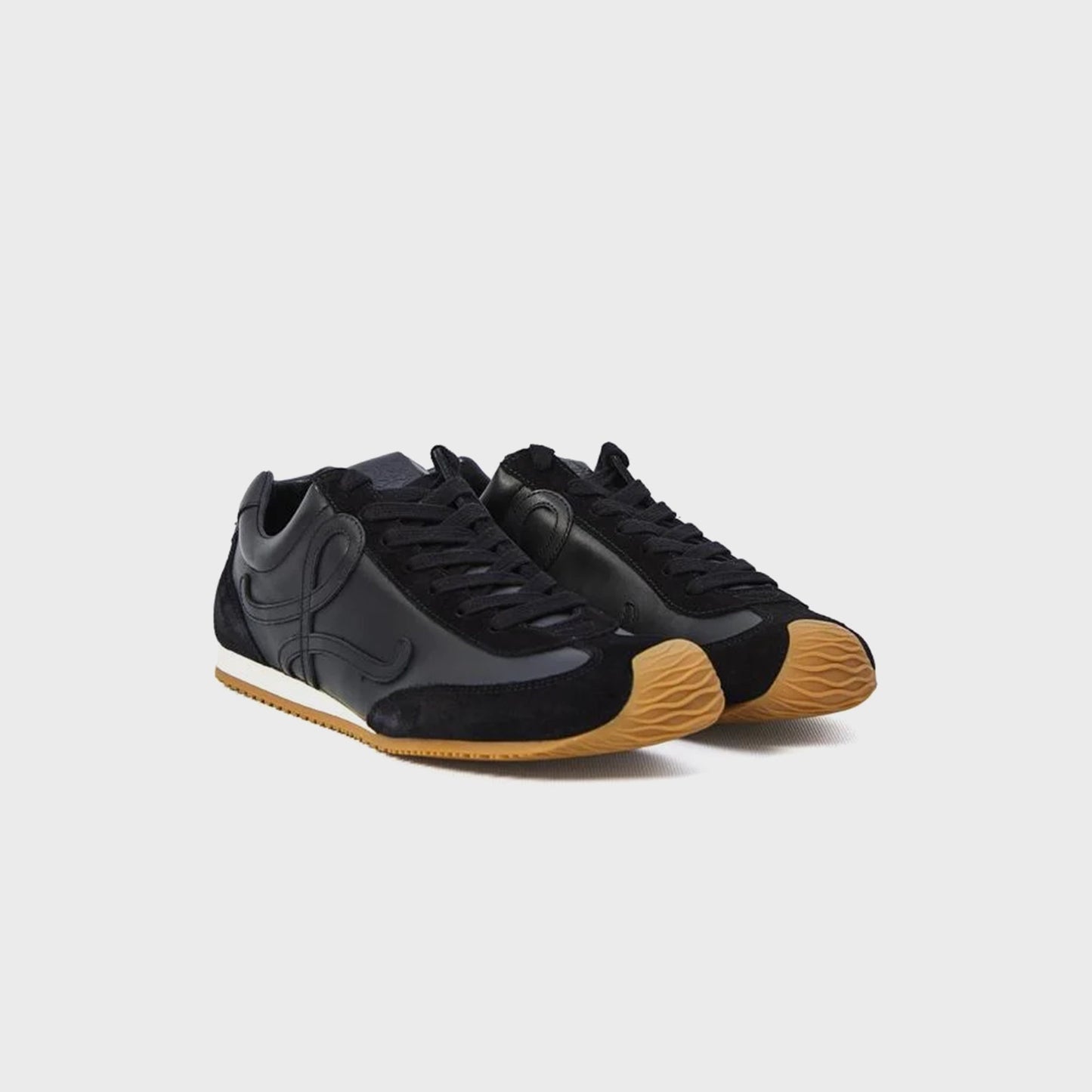Men Kith Loewe Ballet Runner 2.0 - Leather Black