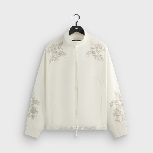 Men Kith Kith for Wilson Embroidered Mesh Track Jacket - White