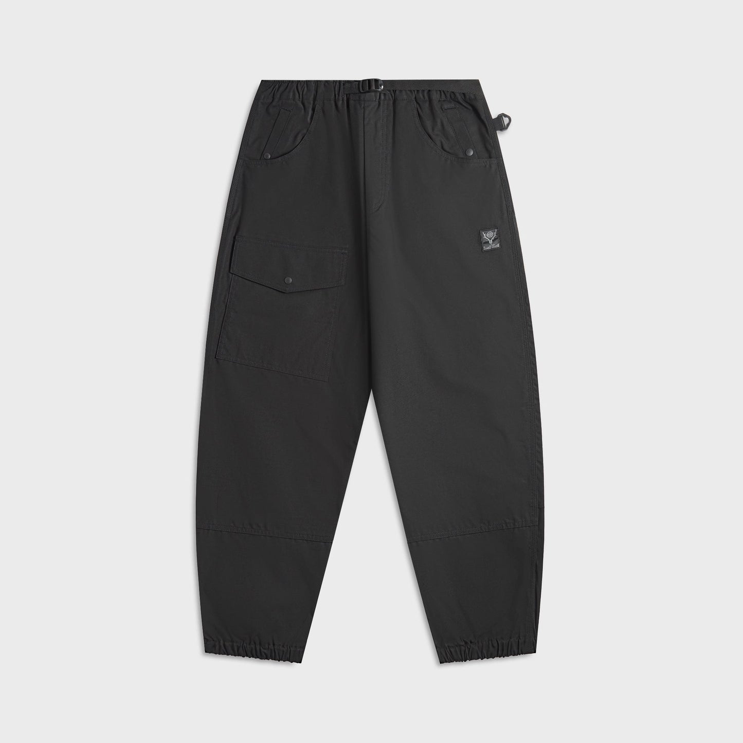 Men Kith South2 West8 Belted Utility C/MO Pant - Black
