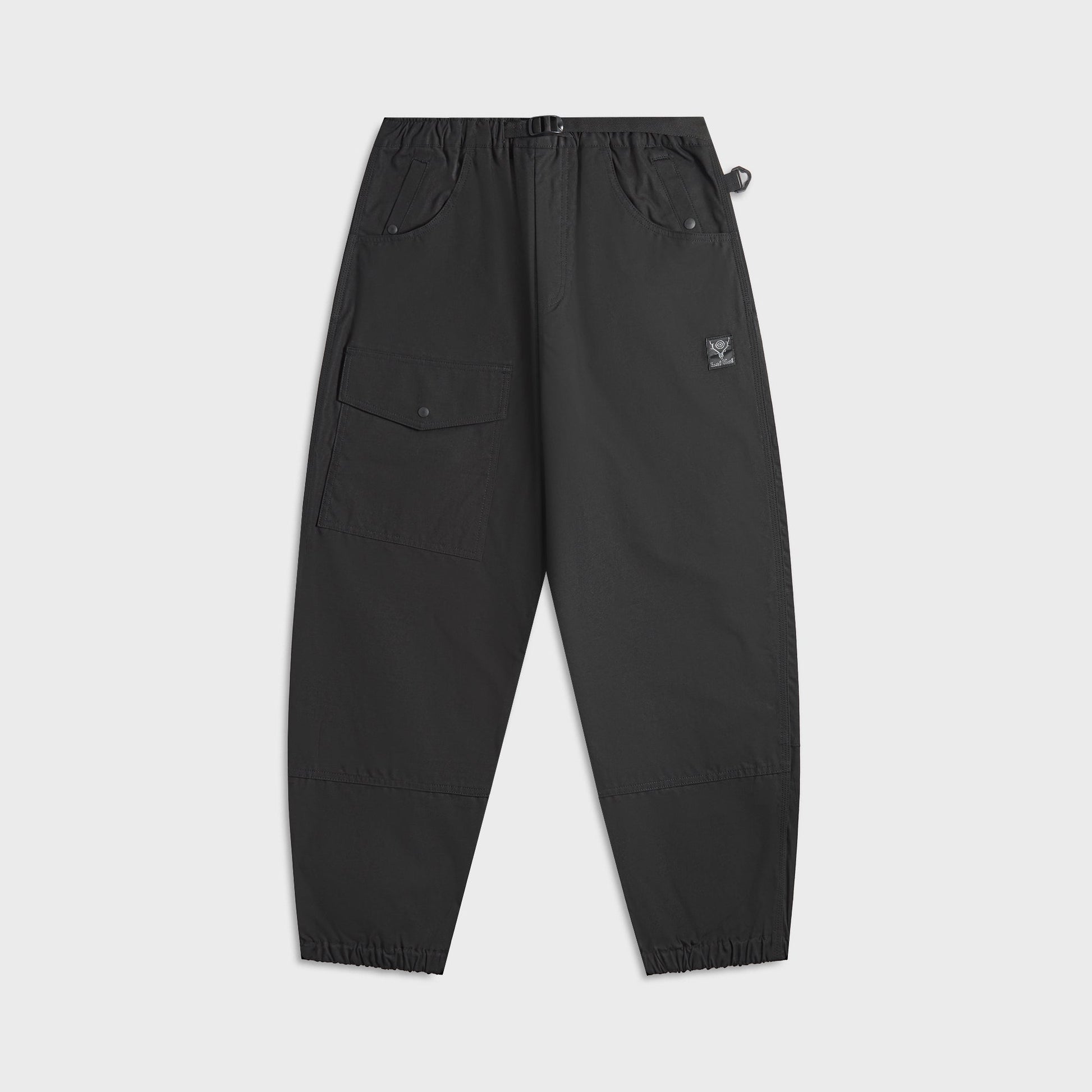 Men Kith South2 West8 Belted Utility C/MO Pant - Black