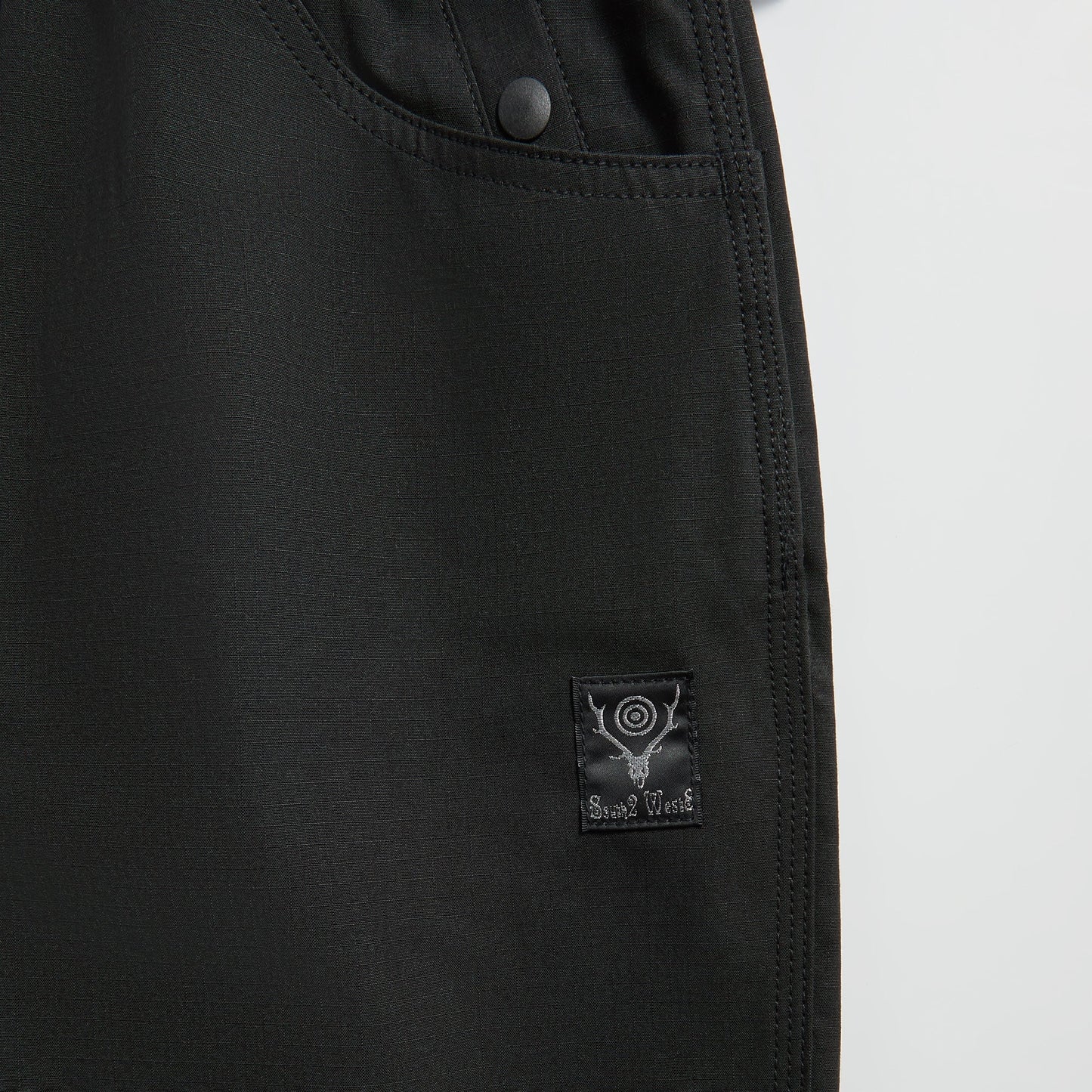 Men Kith South2 West8 Belted Utility C/MO Pant - Black