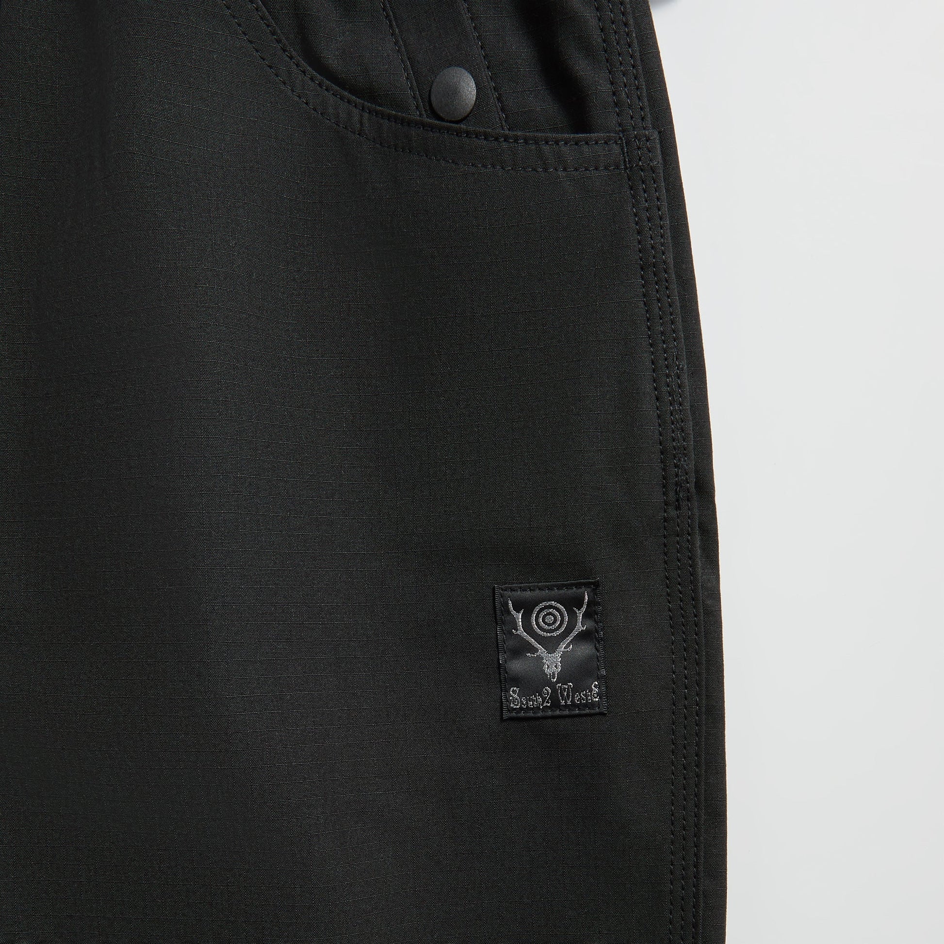 Men Kith South2 West8 Belted Utility C/MO Pant - Black